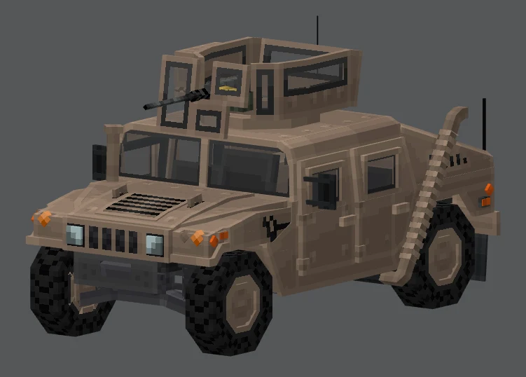 Desert Humvee
